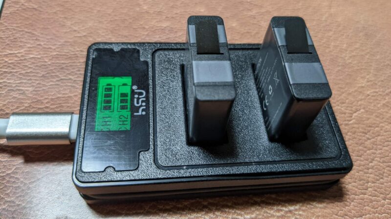GoPro HERO8充電器インジケータ