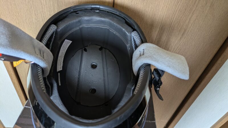 内装を外した状態