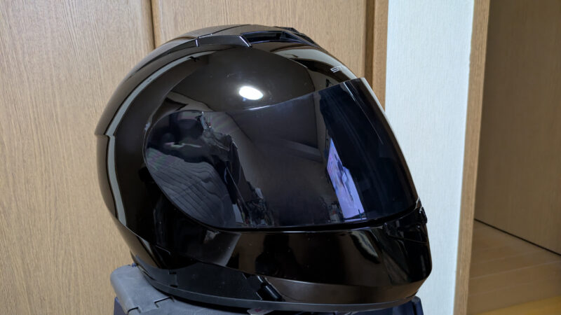 スモークシールド装着/商品ラベルを剥がした状態