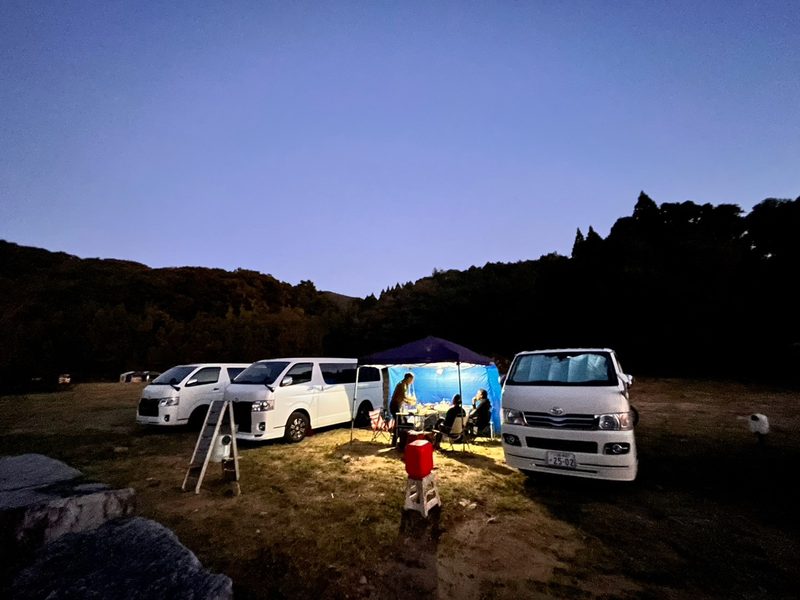キャンプの様子