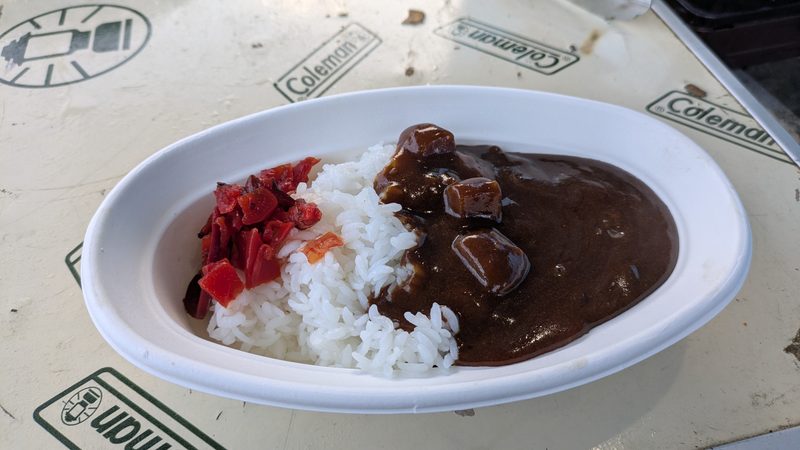 朝カレー